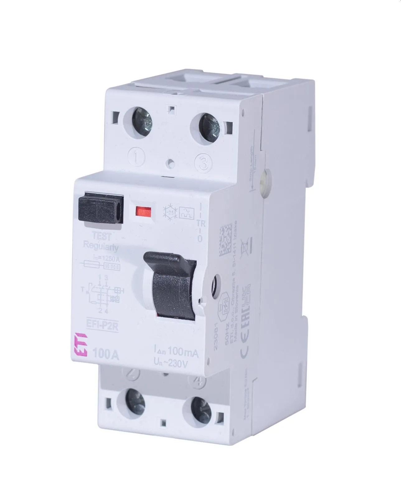 Диф. реле (ПЗВ) EFI-P2R A 125/0.1 002061476