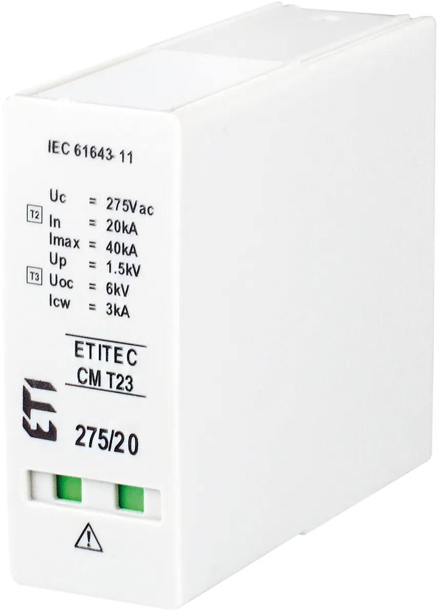 Обмежувач перенапруги MOD.ETITEC CM T23 275/20 G 002440659
