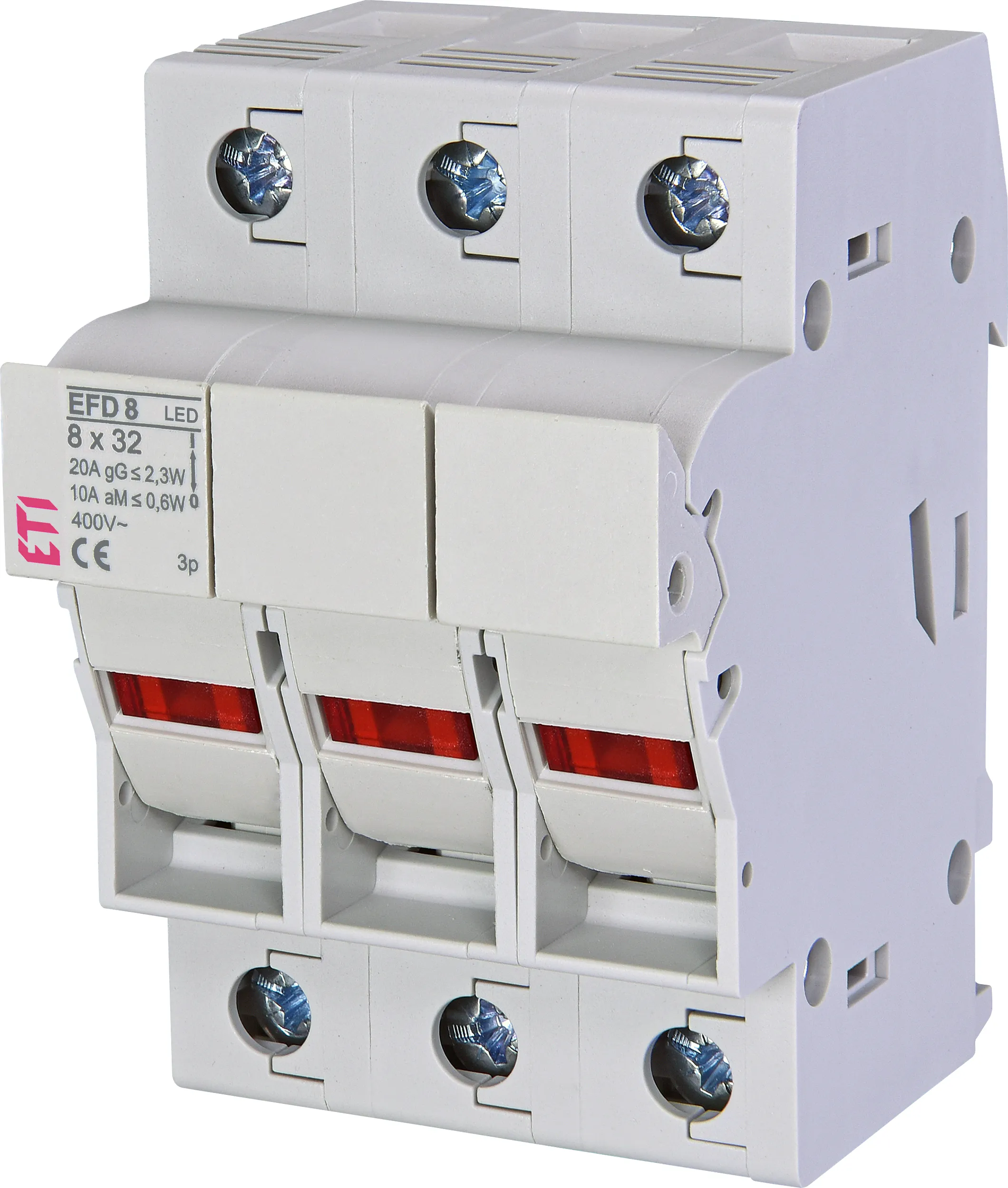 Роз'єднувач запобіжника EFD 8 3p LED 002520014
