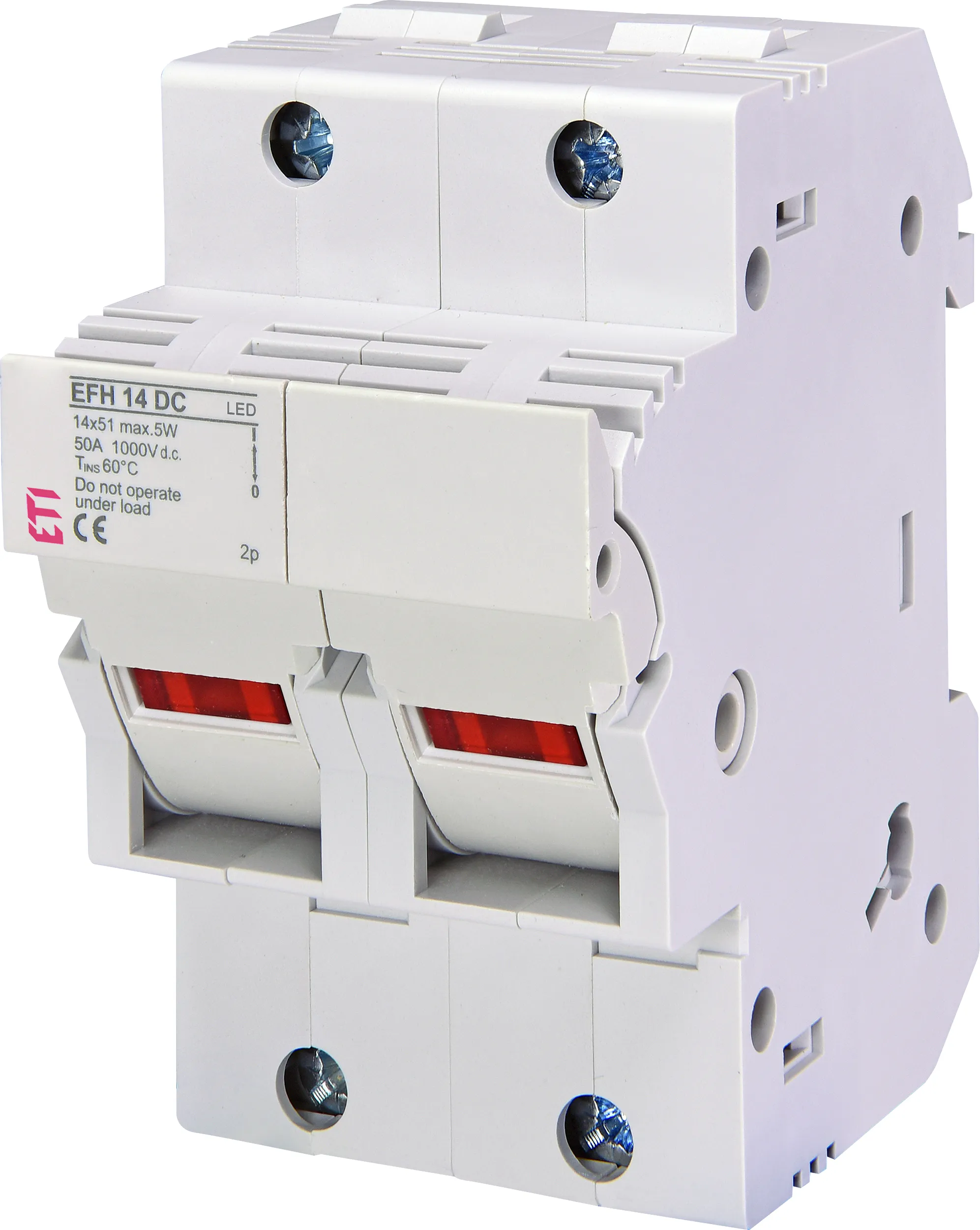 Тримач запобіжника EFH 14 DC 2p LED 002560213