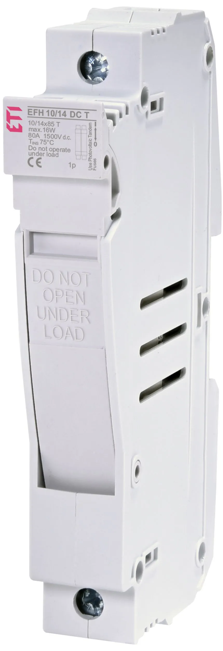 Тримач запобіжника EFH 10/14 T DC 1p 002580006