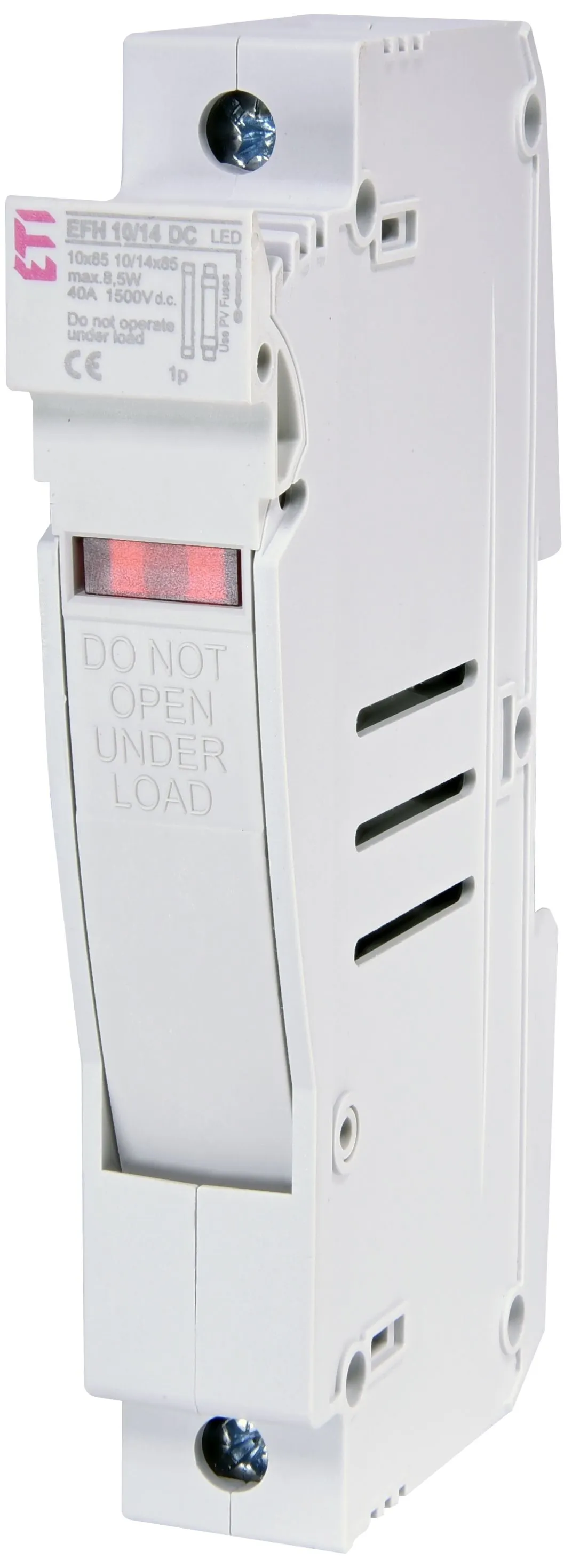 Тримач запобіжника EFH 10/14 DC LED 1p 002580011