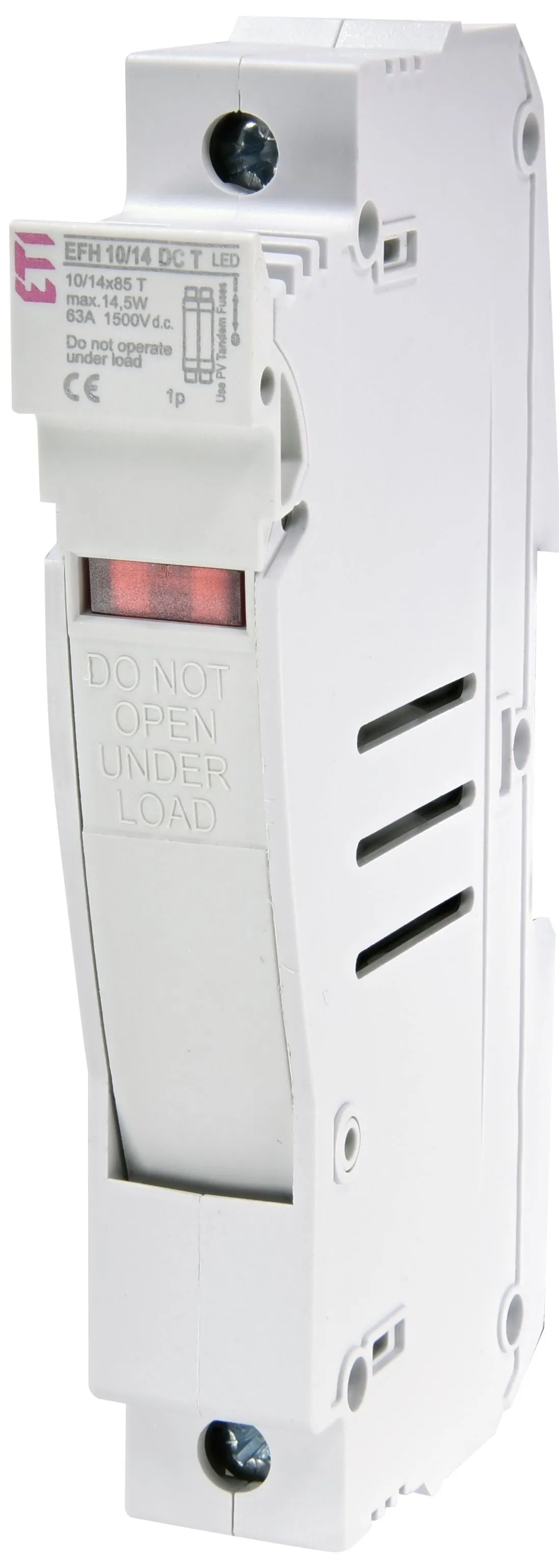 Тримач запобіжника EFH 10/14 T DC LED 1p 002580016