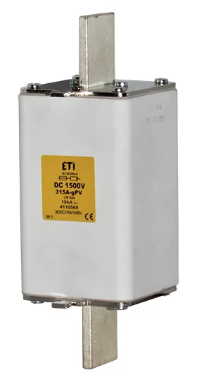 Запобіжник NH3L gPV 630A/1500V DC UL 004110647