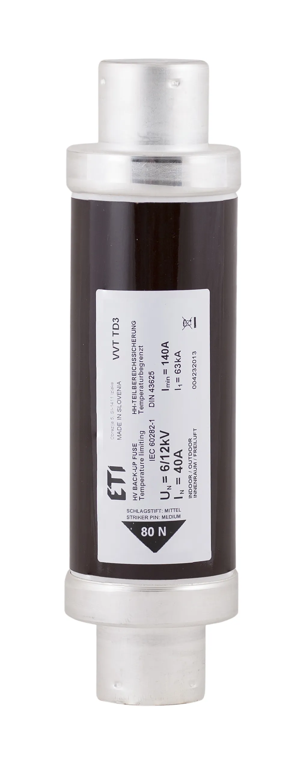 Запобіжник VVC3 12kV/2A 192 004230103