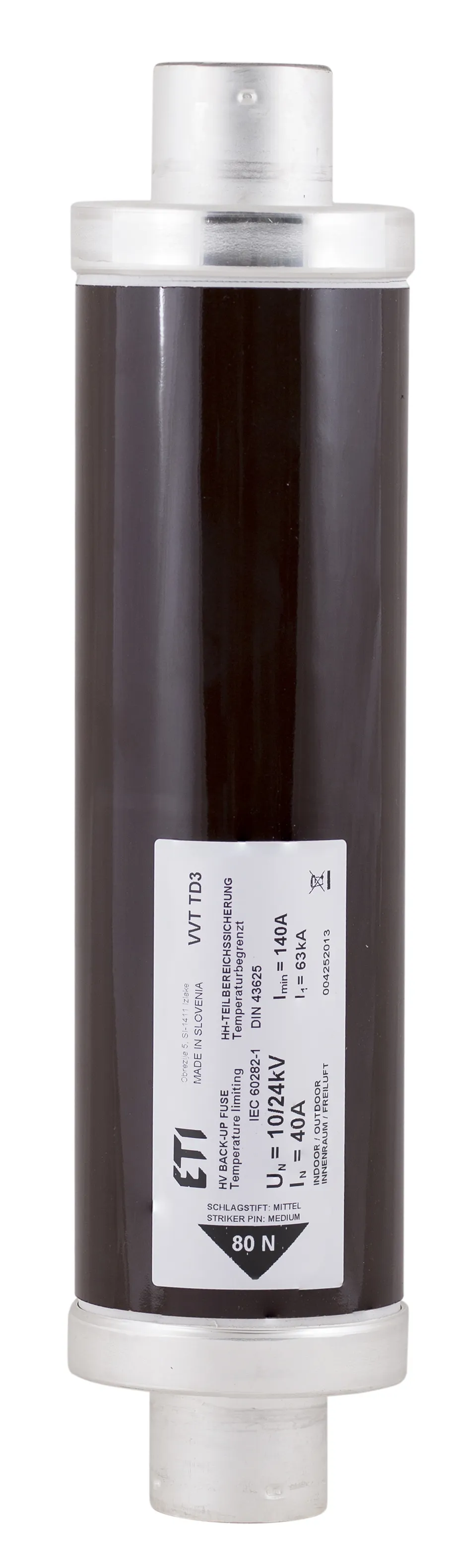 Запобіжник VVT-D3 24kV/2A 292 004252103