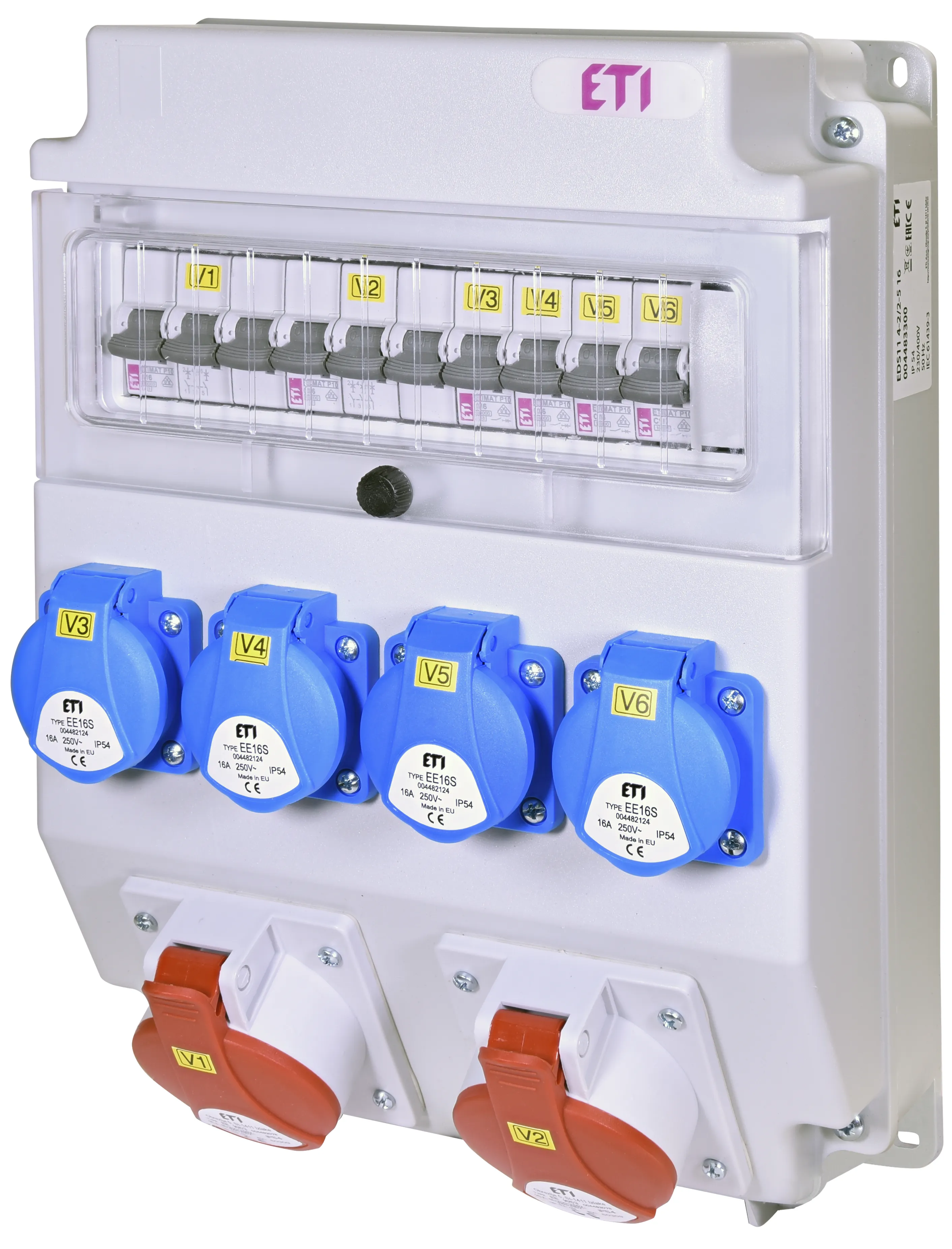 Силова розетка EDS11 4-2/2-5 16 004483300