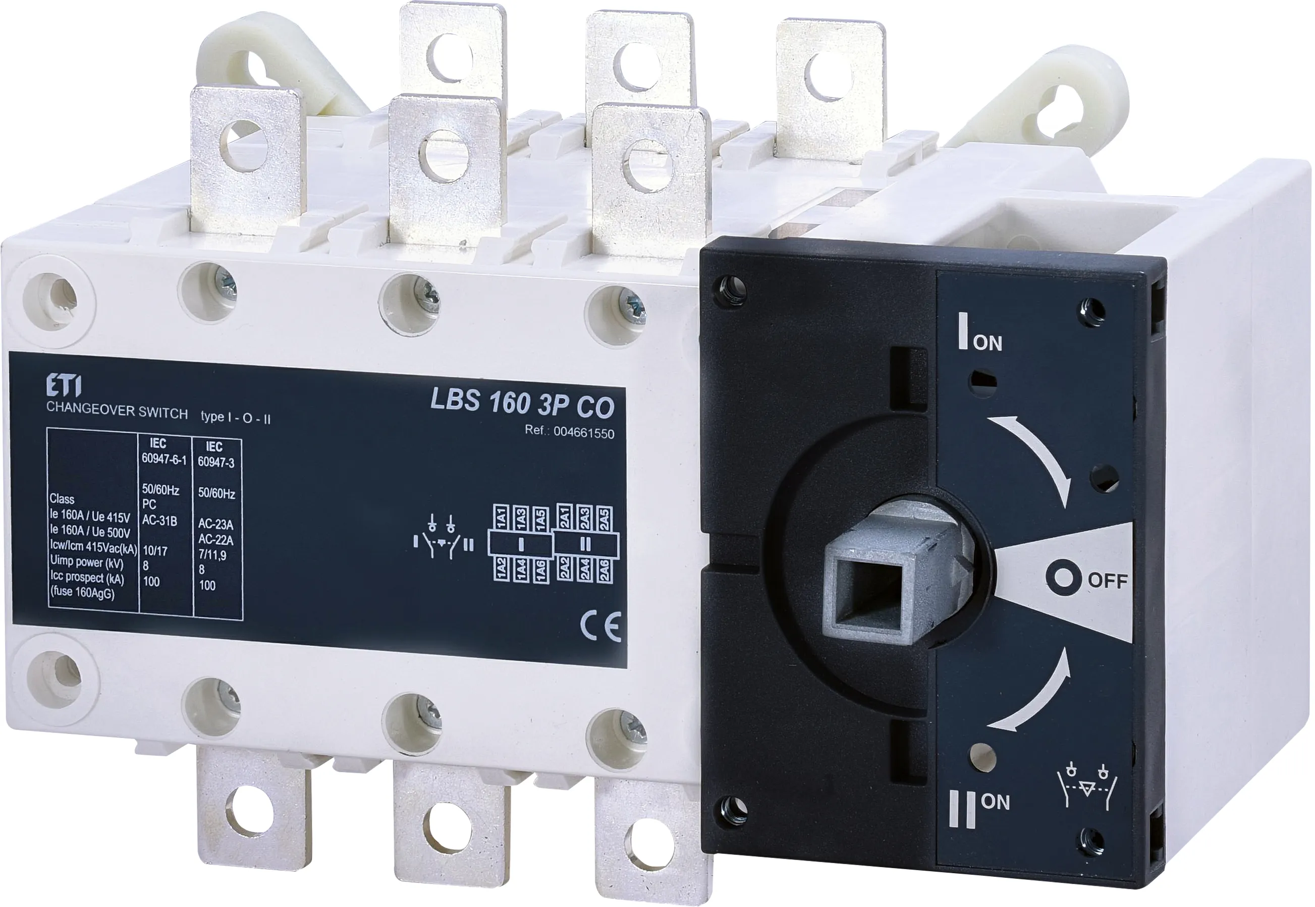 Перемикач навантаження LBS 160 3P CO 004661550