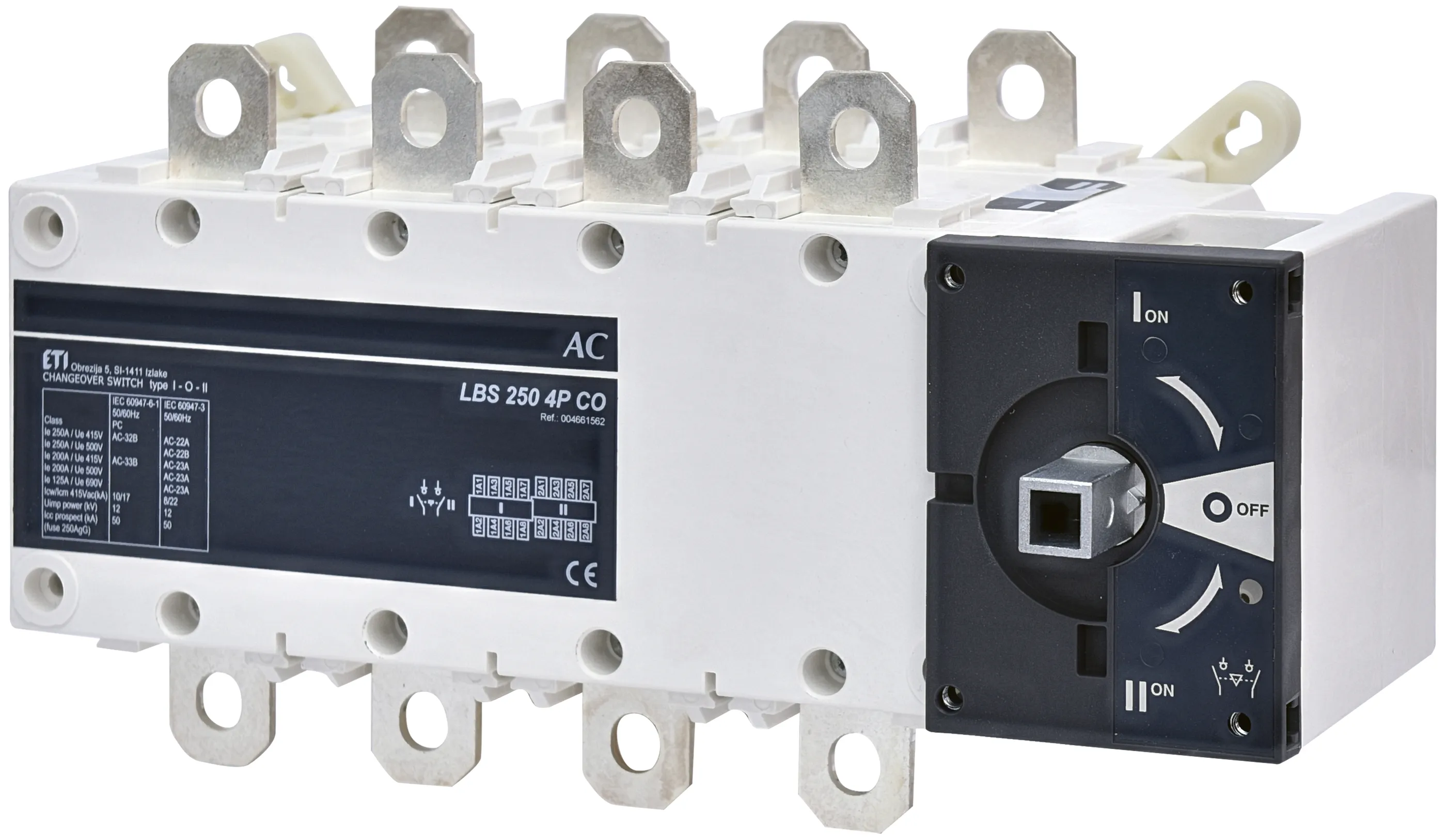 Перемикач навантаження LBS 250 4P CO 004661562