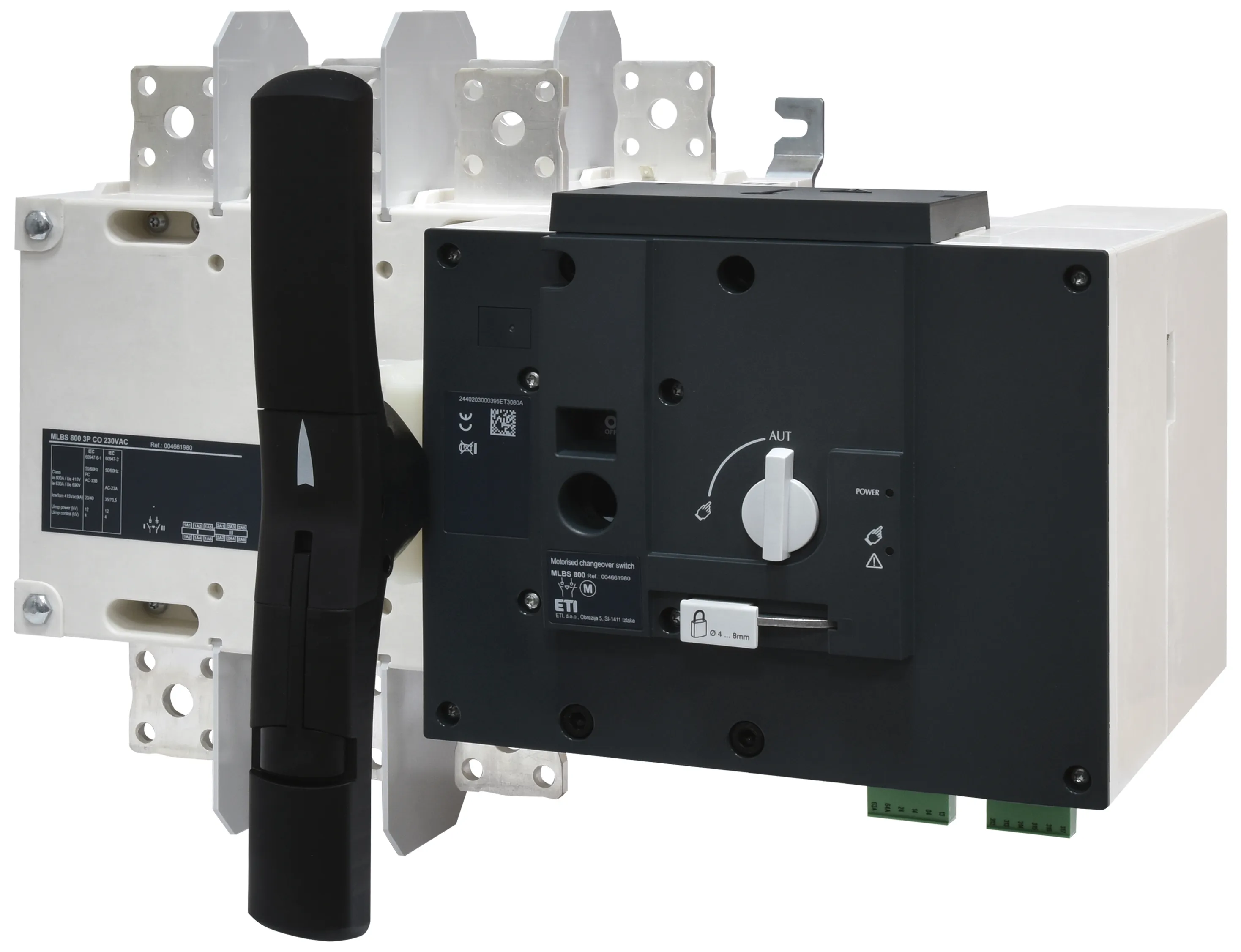 Перемик. навант. з мотор-прив. MLBS 800 3P CO 230VAC 004661980