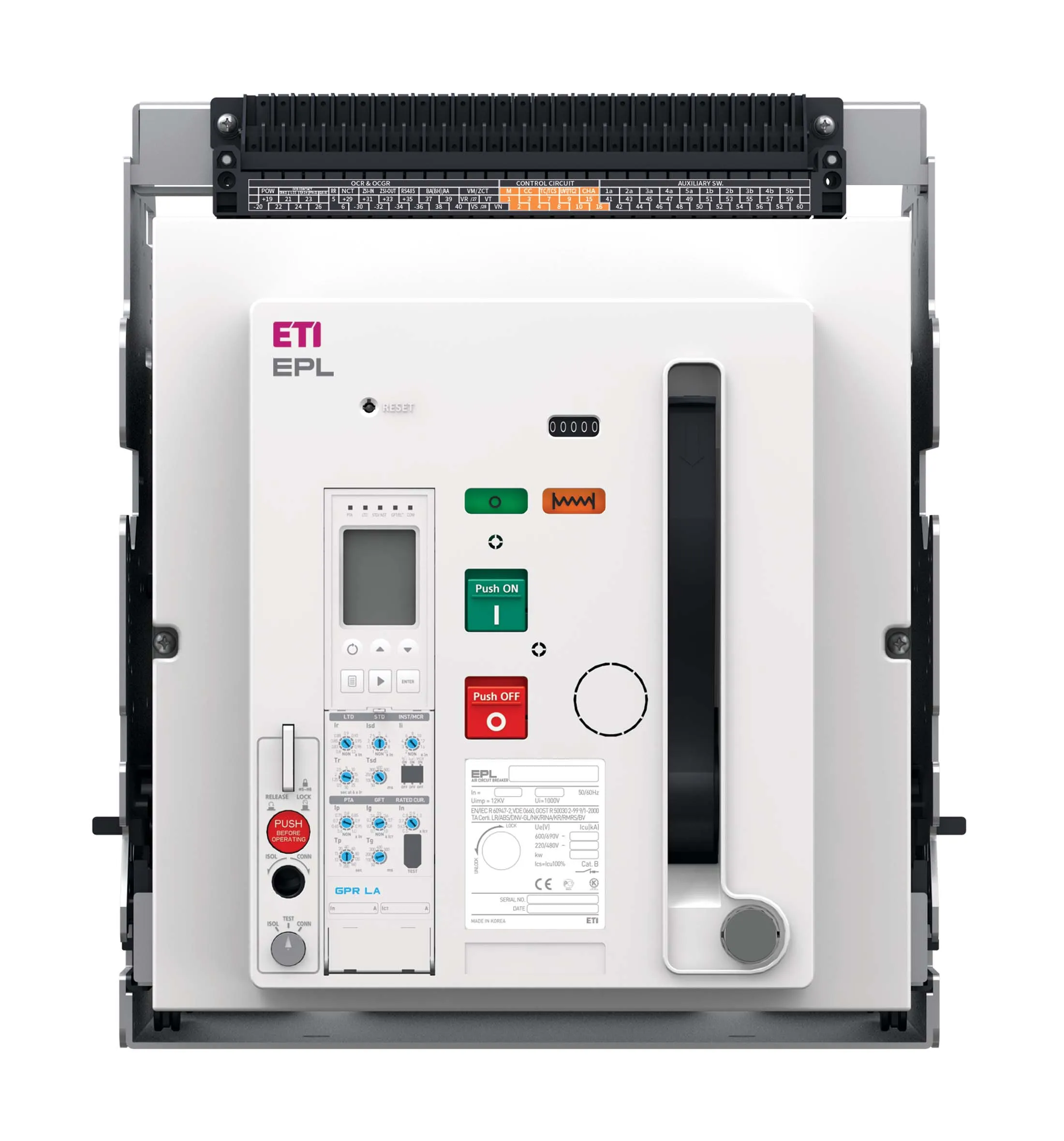 Повітряний вимикач EPL-32 4H BD/M2C2S2/PR-LP 004695715