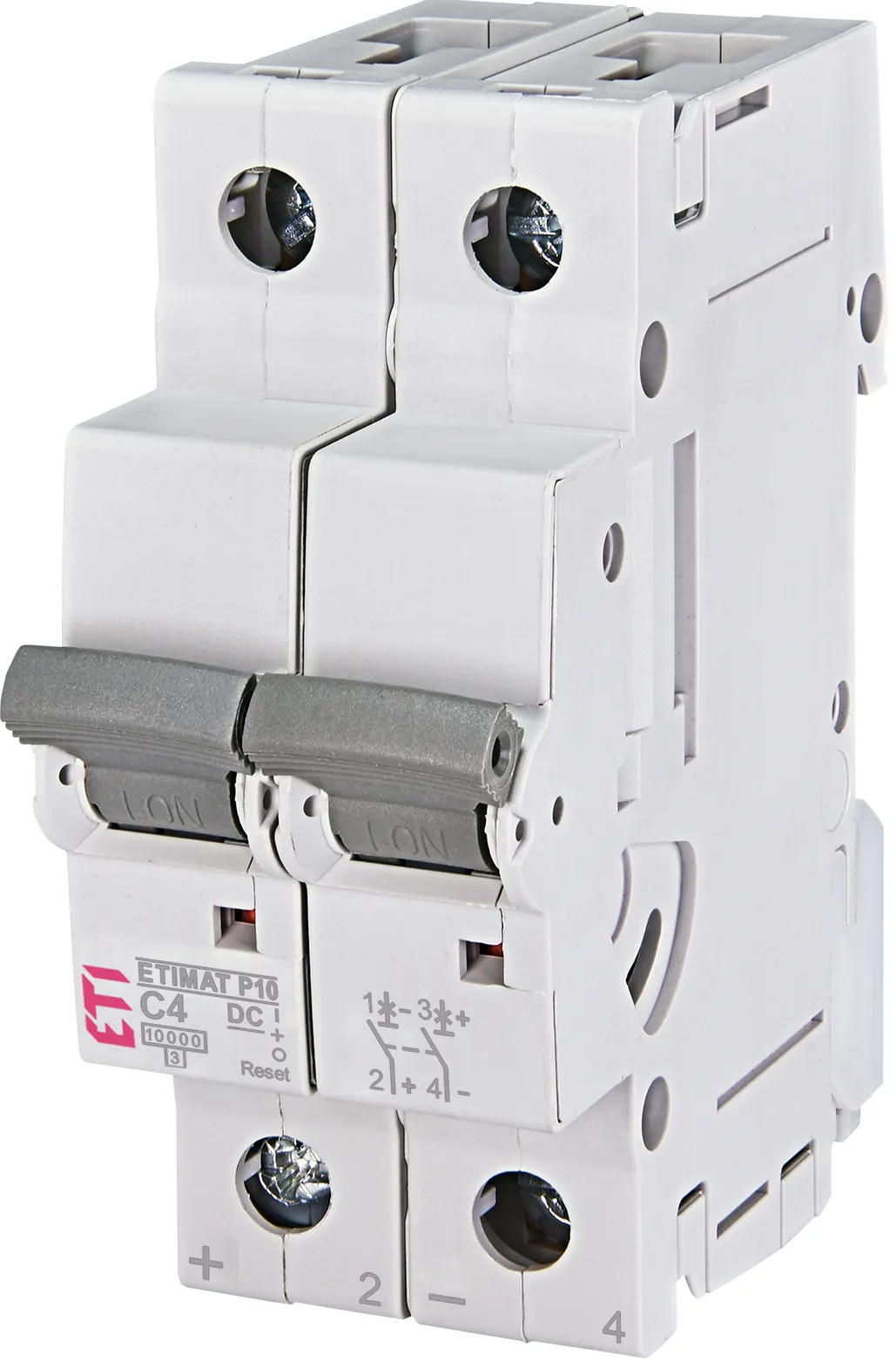 Автоматичний вимикач *ETIMAT P10/R-DC 2p C4 690421101