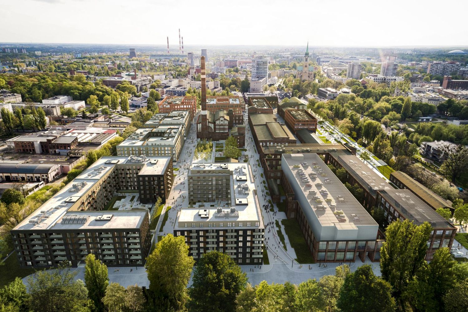 New multi-residential buildings in Poland-Fusion Łódź