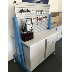 Learning center for electropneumatics