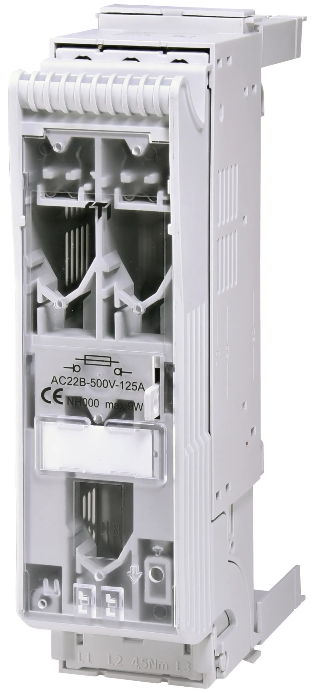 Роз'єднувач запобіжників KVL-B-000 3p F50 Bottom 001690915