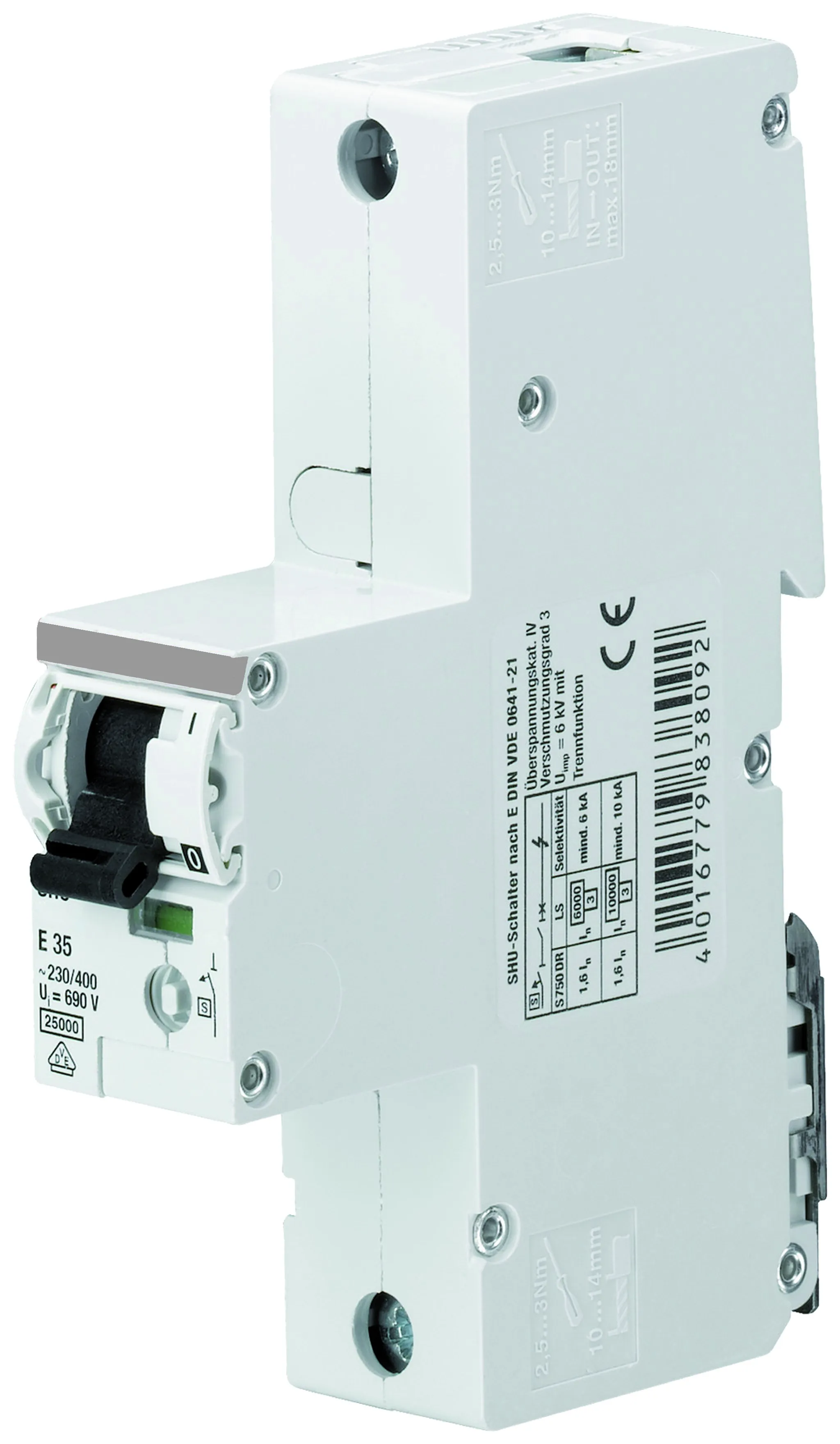 Автоматичний вимикач ETIMAT SM 1p E16 002129200