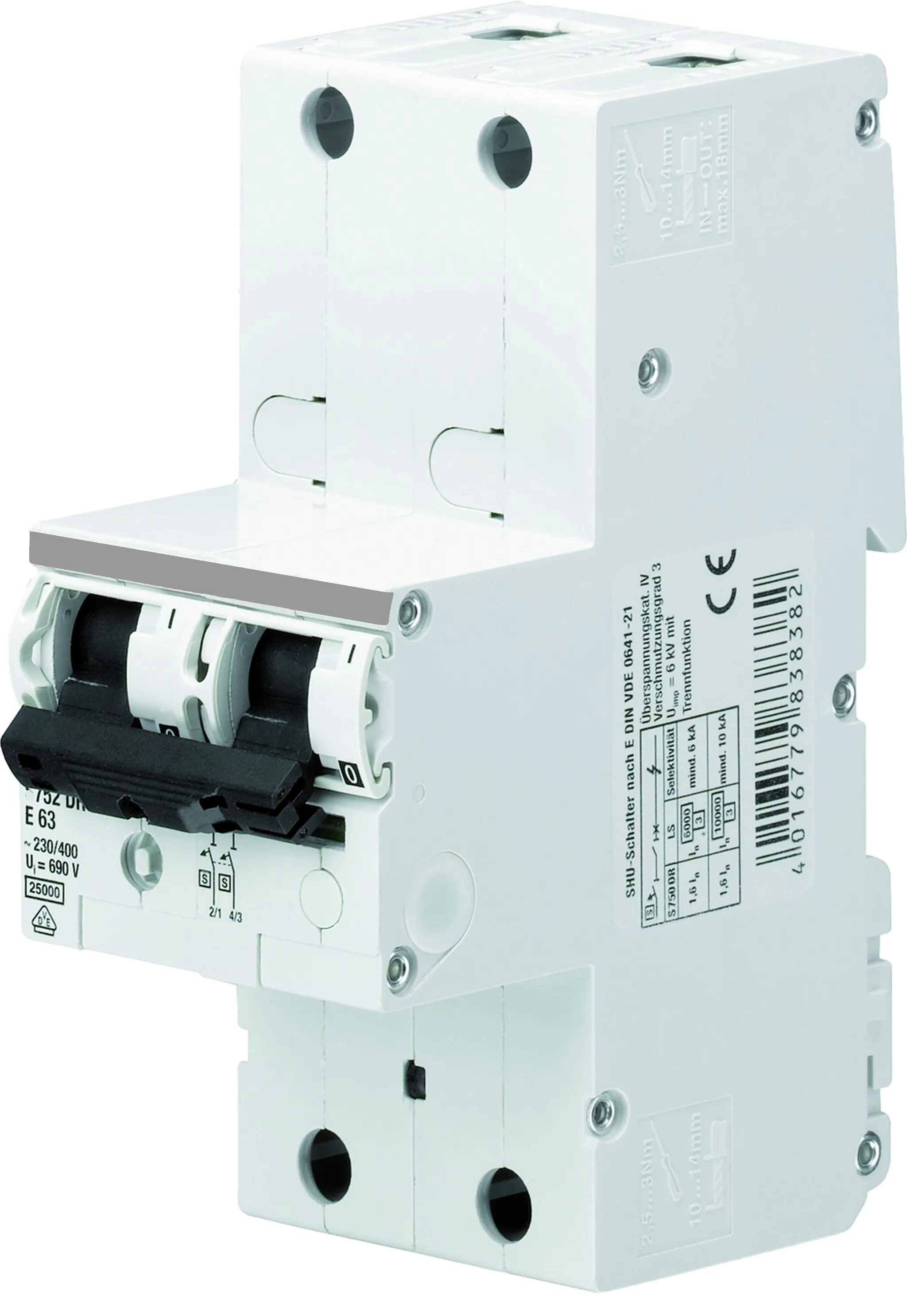 Автоматичний вимикач ETIMAT SM 2p E16 002129210