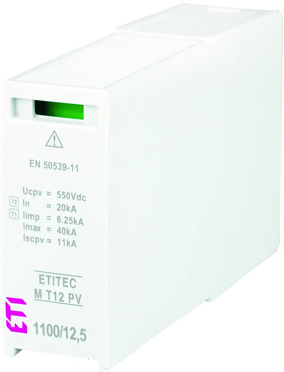 Обмежувач перенапруги MOD. M T12 PV 750/6,25 S 002440522