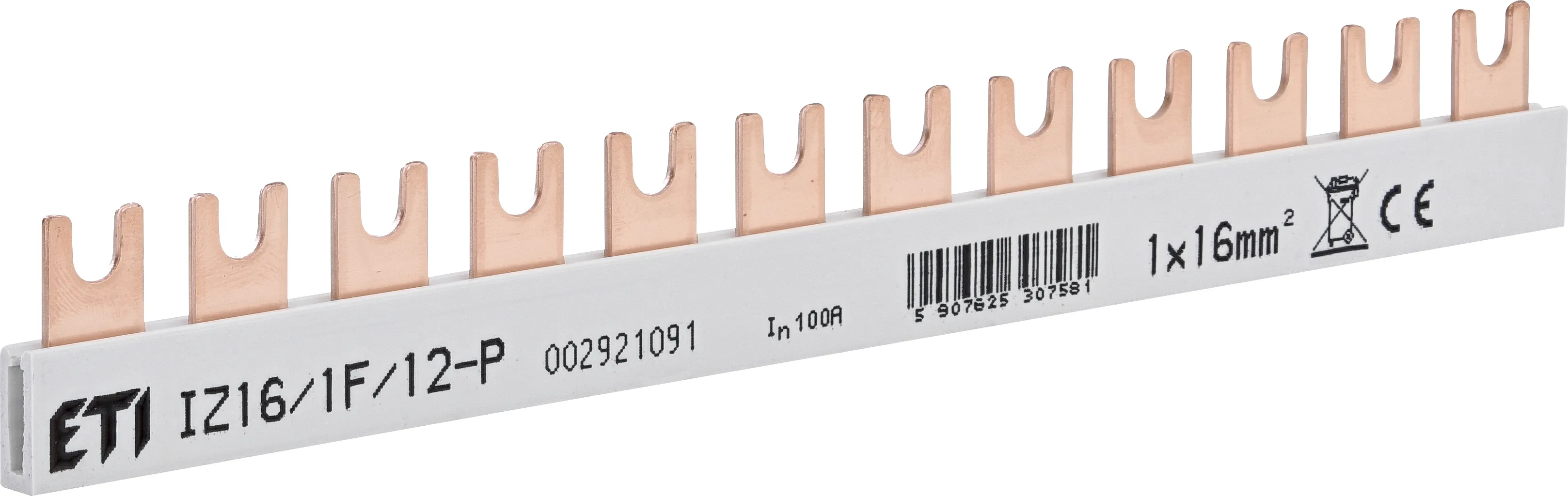 Шина ізольована IZ16/1F/12P 002921091