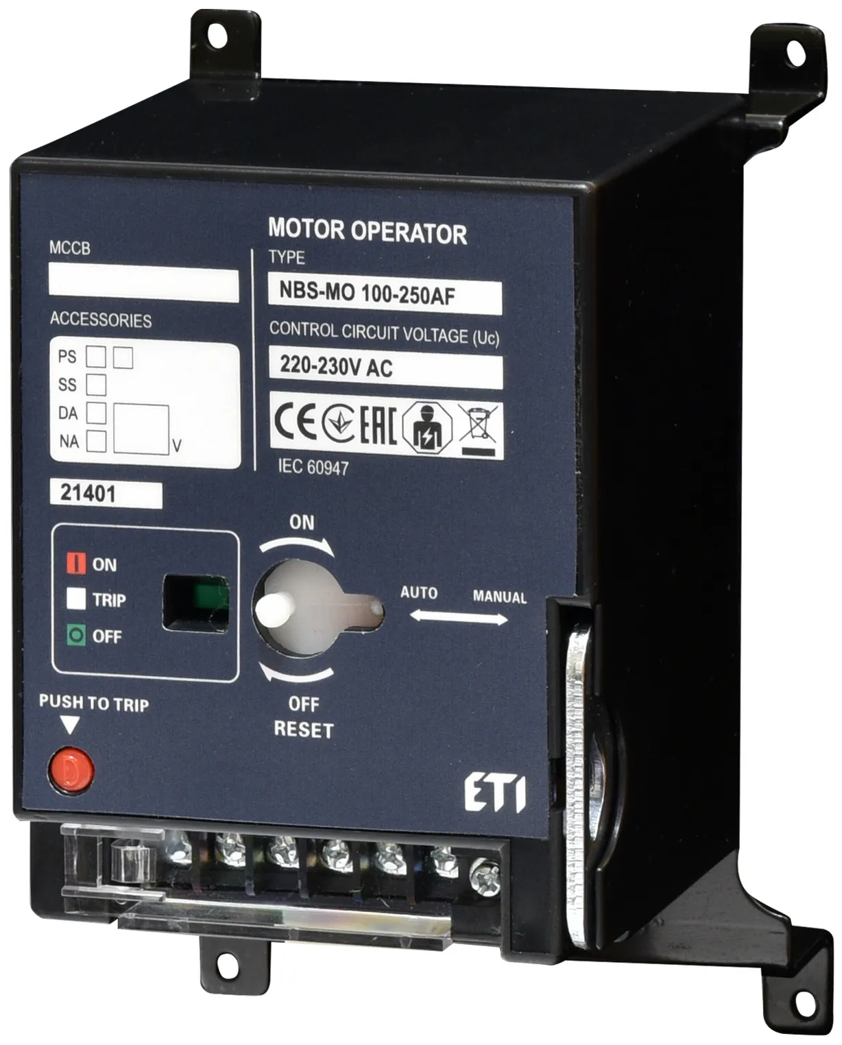 Мотор-привод NBS-MO 100-250AF AC220/230V 4P 004673281