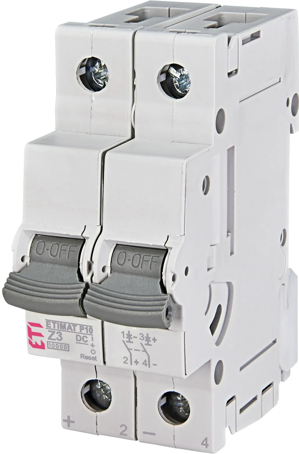 Автоматичний вимикач *ETIMAT P10/R-DC 2p Z3 690324101