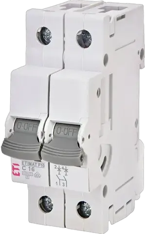 ETIMAT P10 2p B16  15kA
