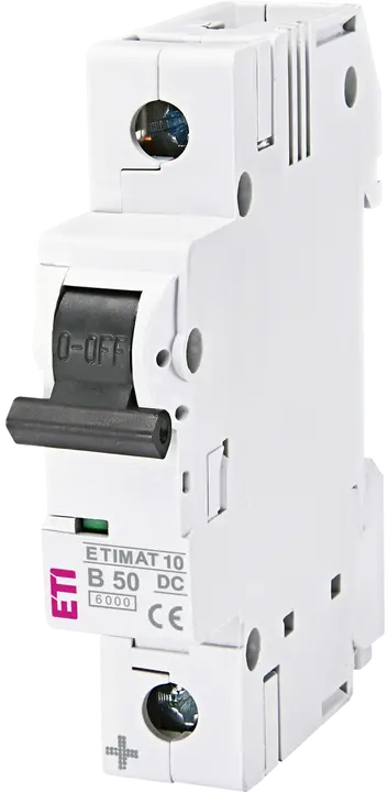 Зображення ETIMAT 10-DC 1p B50 6kA