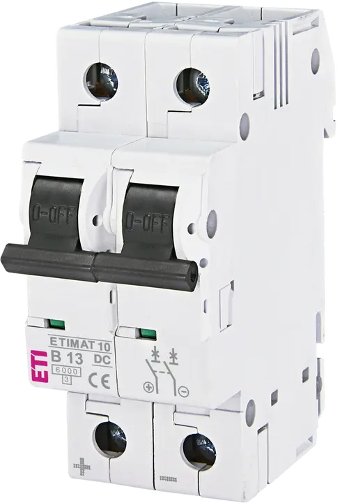Зображення ETIMAT 10-DC 2p B13 6kA