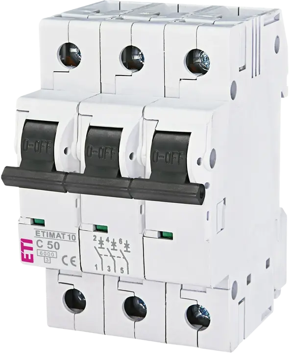 Зображення ETIMAT 10 3p C50A 6kA