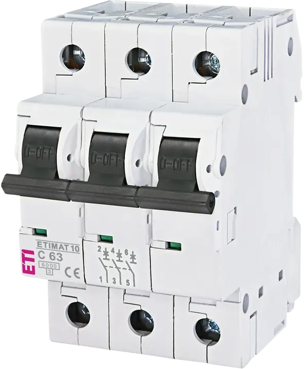 Зображення ETIMAT 10 3p C63A 6kA