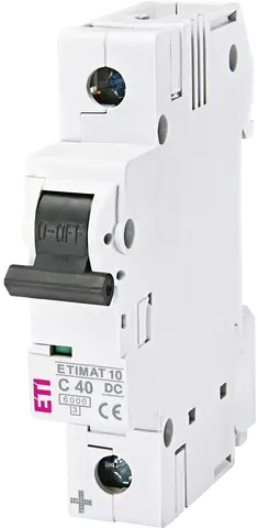 ETIMAT 10-DC 1p C40 6kA