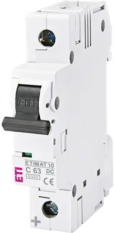 Зображення ETIMAT 10-DC 1p C63 6kA