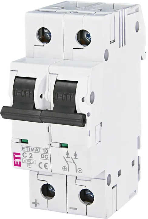 Зображення ETIMAT 10-DC 2p C2 6kA