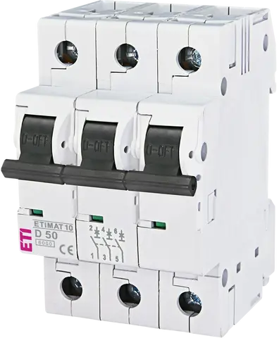 ETIMAT 10 3p D50 6kA