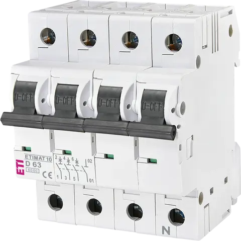 ETIMAT 10 3p+N D63 6kA