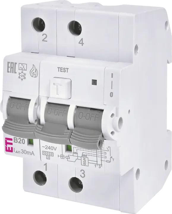 Зображення KZS-AFDD 3M2p A B20/0.03