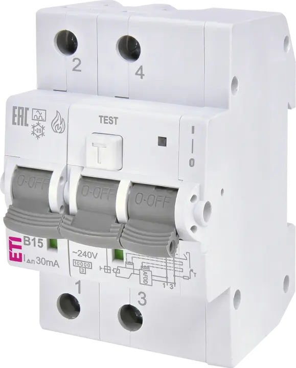 Зображення KZS-AFDD 3M2p A B15/0.03