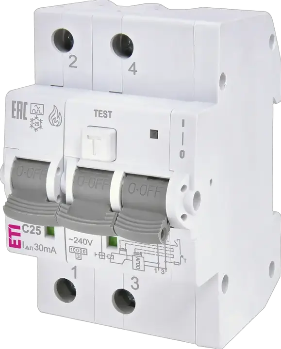 Зображення KZS-AFDD 3M2p A C25/0.03