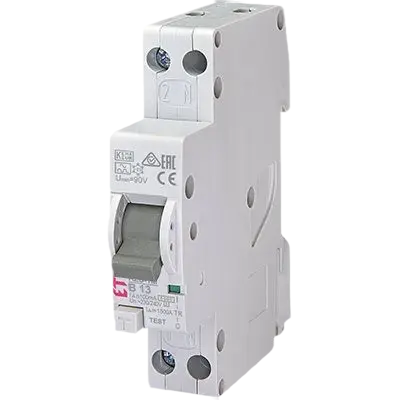 Зображення *KZS-1M 1p+N AC B13/0.01 6kA