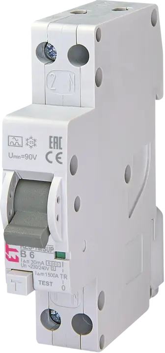 Зображення *KZS-1M-SUP 1p+N A B6/0.03 6kA