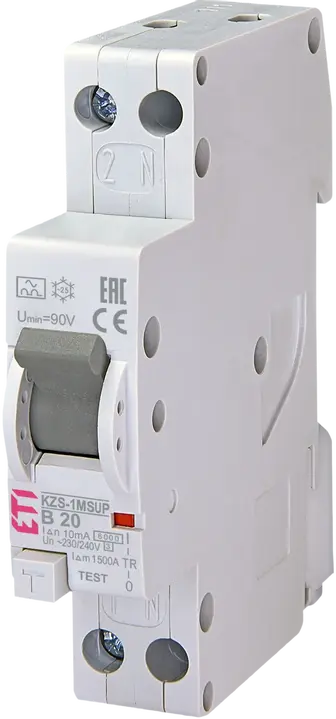 Зображення *KZS-1M-SUP 1p+N A B20/0.01