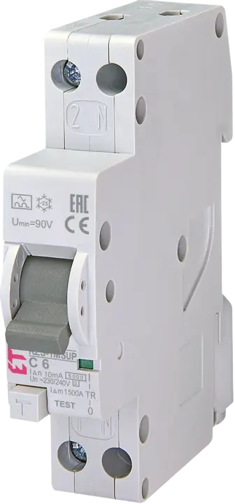 Зображення *KZS-1M-SUP 1p+N A C6/0.01