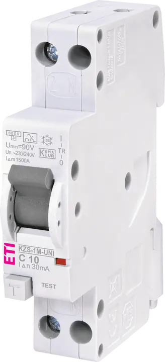 Зображення KZS-1M-UNI 1p+N A C10/0.03