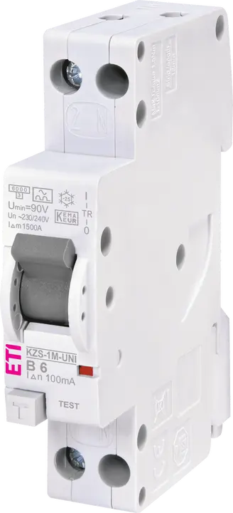 Зображення KZS-1M-UNI 1p+N A B6/0.1