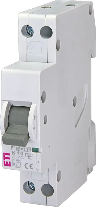 Зображення ETIMAT 1N 1p+N B10 6kA
