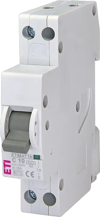 Зображення ETIMAT 1N 1p+N C10 6kA