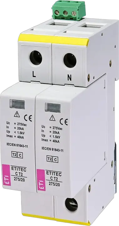 Зображення ETITEC C T2 275/20 2+0 RC