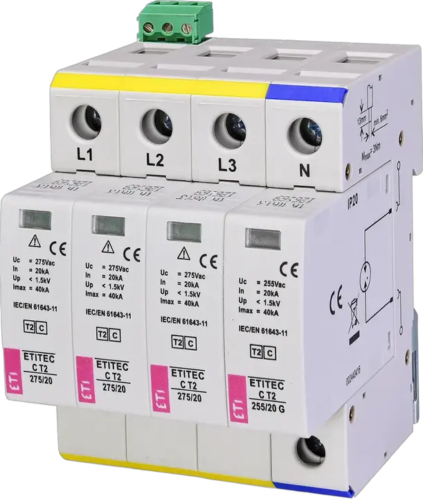 Зображення ETITEC C T2 275/20 3+1 RC