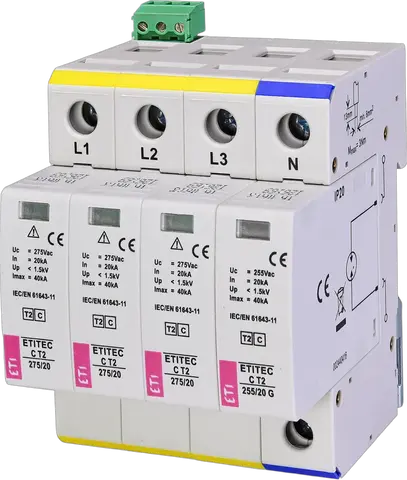 Зображення ETITEC C T2 275/20 3+1 RC