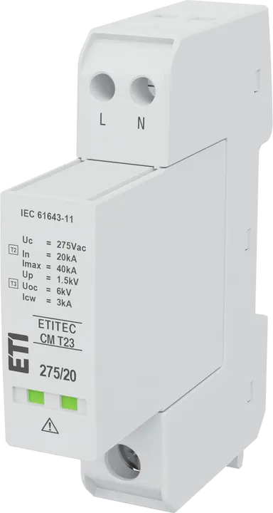 Зображення ETITEC CM T23 275/20 2+0